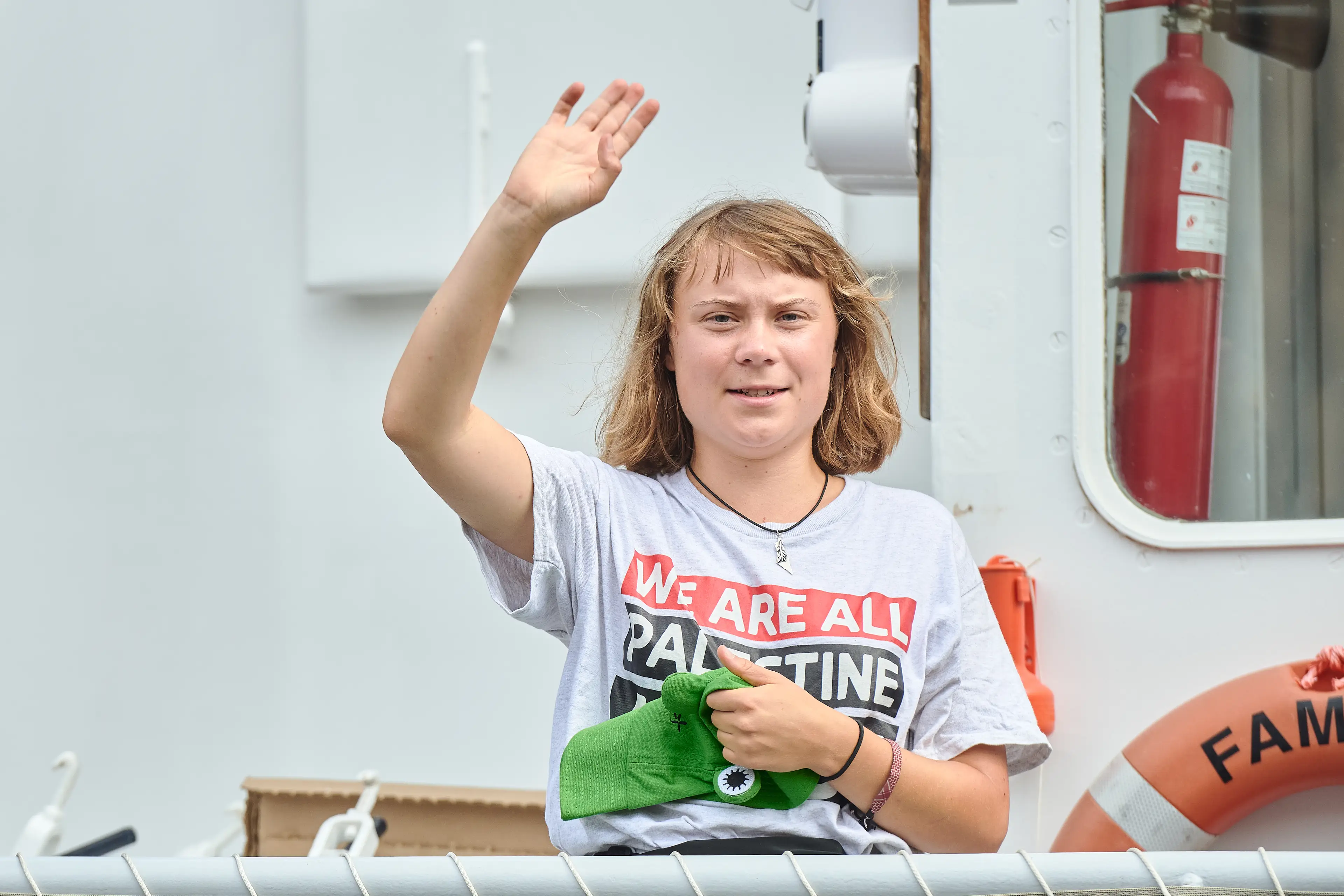 Greta Thunberg has previously claimed she was 'abducted' by Israeli forces (Mario Wurzburger/Getty Images)