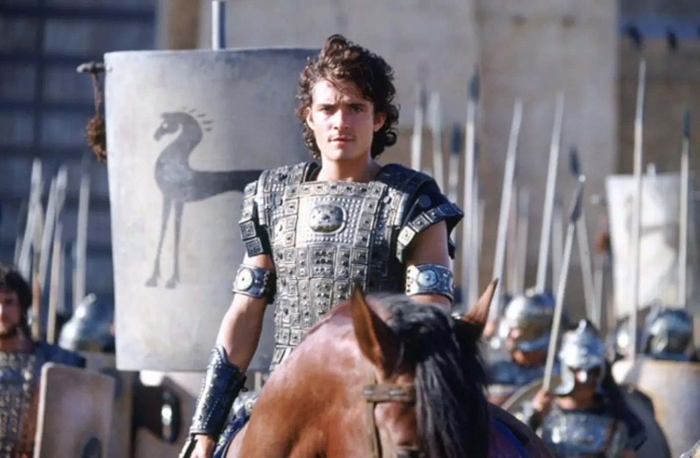 Bloom in Troy. (Warner Bros.)