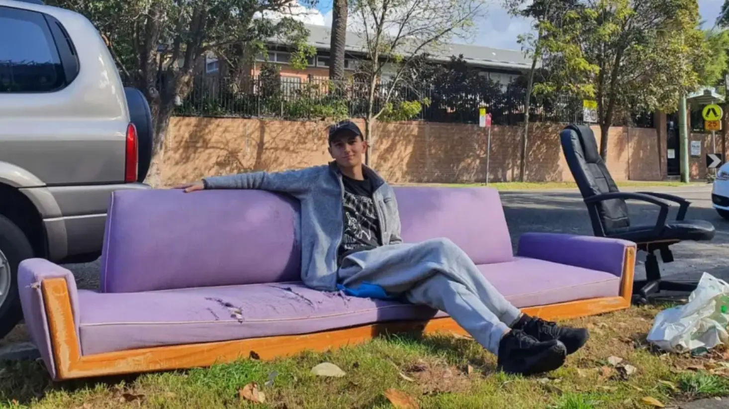 Leonardo Urbano has made thousands of dollars from other people's unwanted items. (Leonardo Urbano)