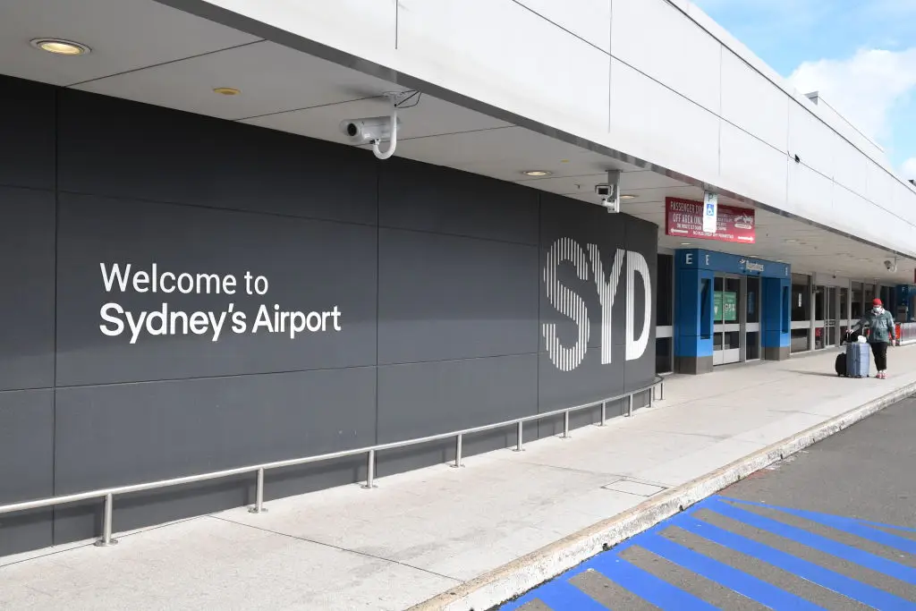 The plane took off from Sydney Airport before landing back again (James D. Morgan/Getty Images)