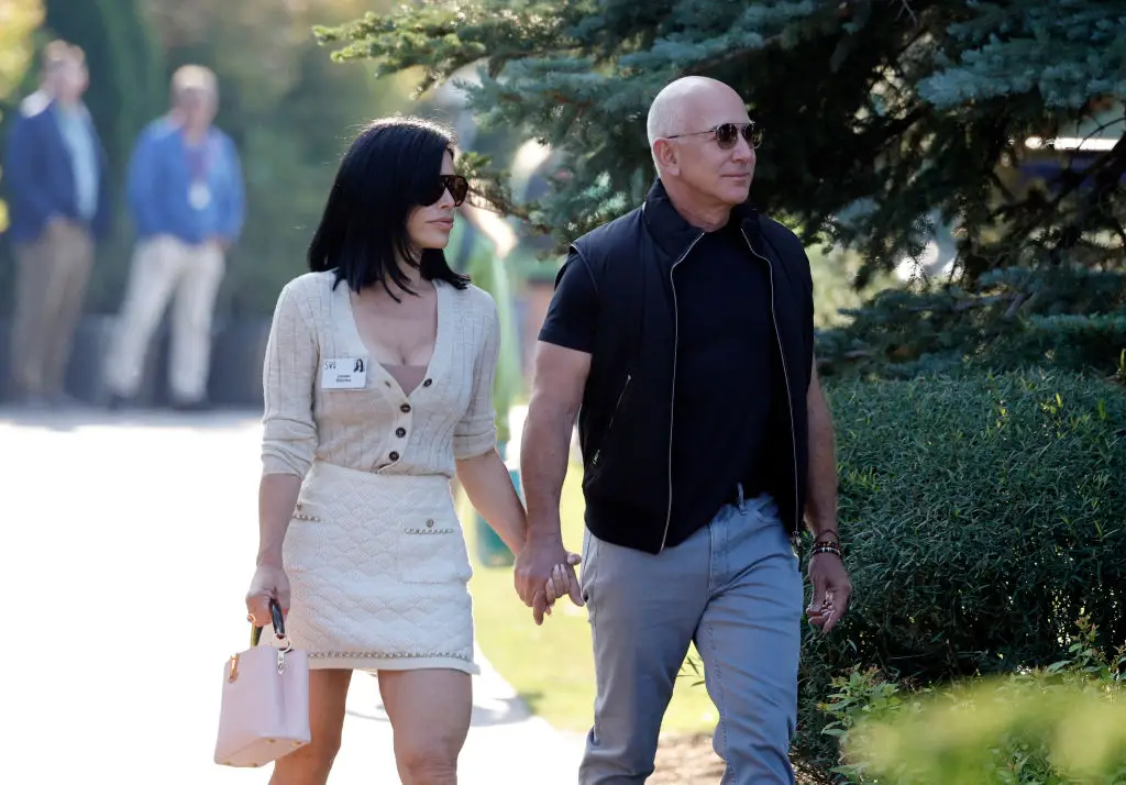 Sánchez and Bezos have been together since 2019 (Kevork Djansezian/Getty Images)