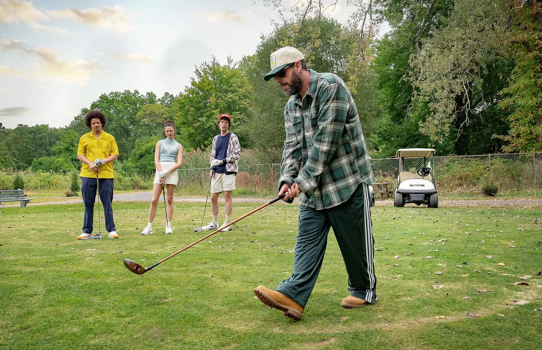 Adam Sandler's golfing sequel was also a hit (Netflix)
