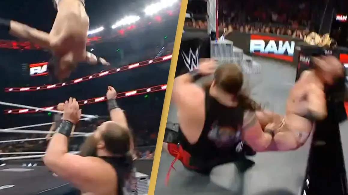 WWE star hospitalized after shocking move went dangerously wrong on live TV