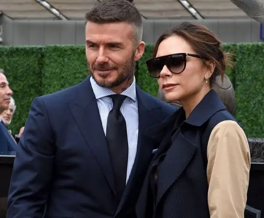 David and Victoria Beckham (Alamy)