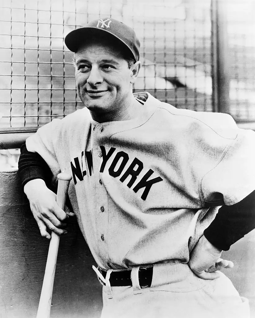 Christian Haupt New York Yankees legend Lou Gehrig (Getty/Bettmann)