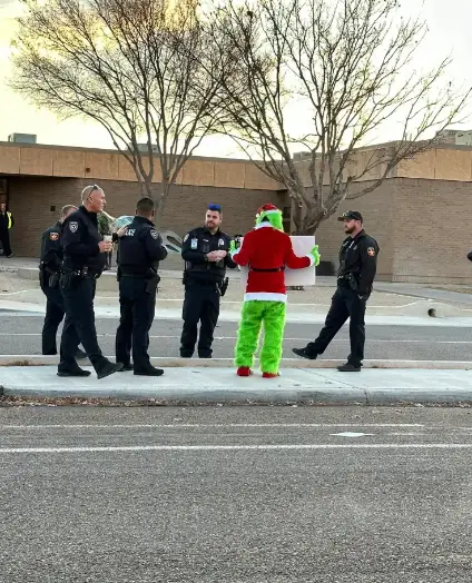 The police even got involved.