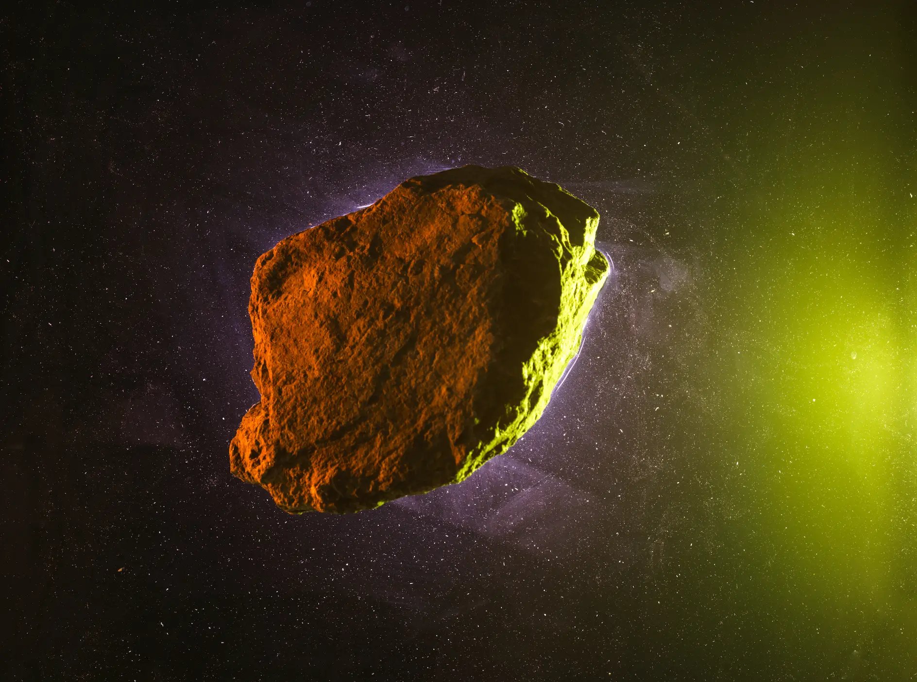 The larger of the two asteroids is quite a behemoth and will be one of the largest asteroids to recently pass the planet. (Getty Stock Image)