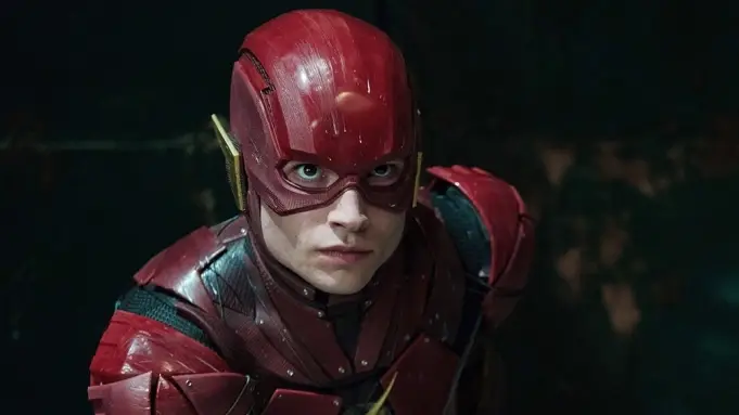 Ezra Miller in The Flash.