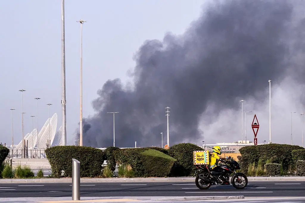 Iran issued strikes on cities in the UAE (Ryan Lim / AFP via Getty Images)