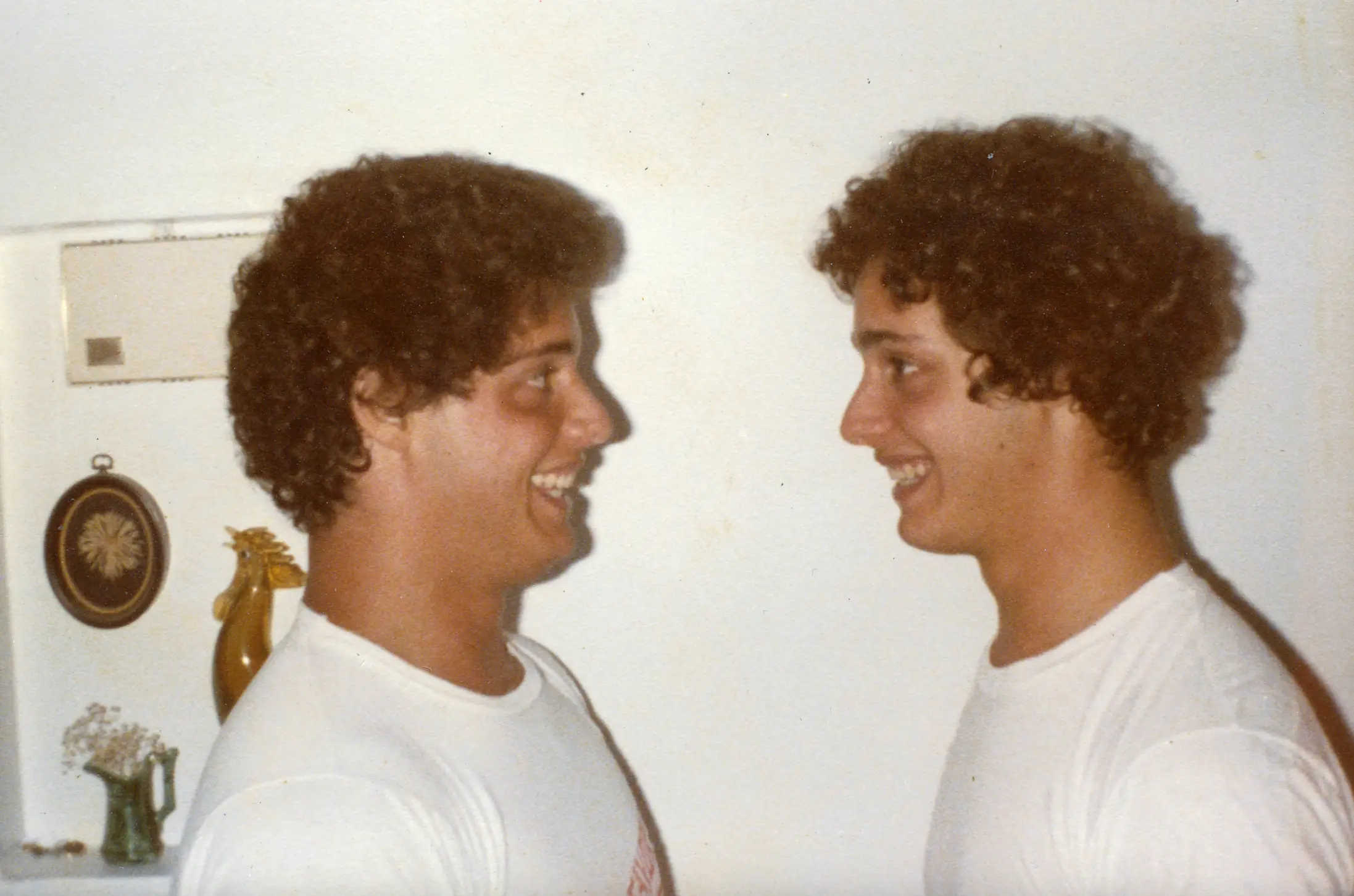 Edward Galland and Robert Shafran when they first met. (NEON)