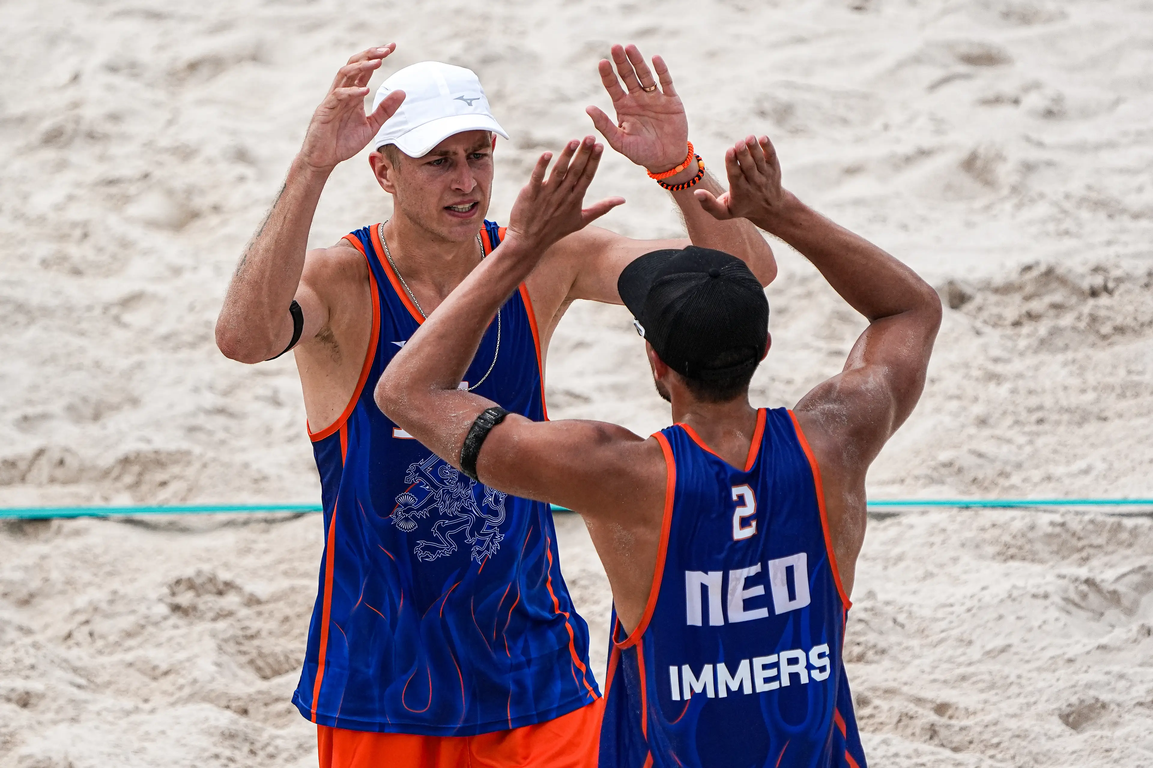Immers defended van de Velde after the event. (Andre Weening/BSR Agency/Getty Images)