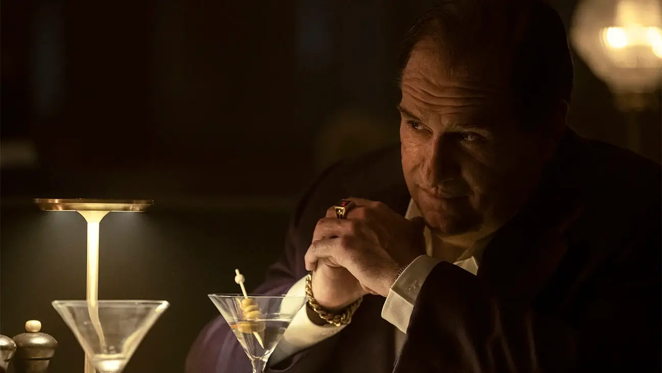 Colin Farrell dressed in a body suit as the Penguin (HBO Max)