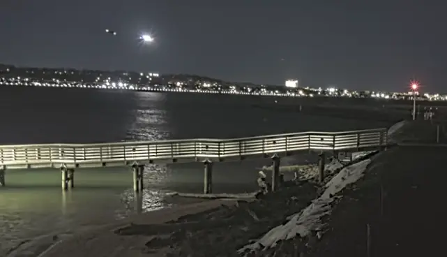 The presentation shows the moments leading up to the crash (NTSBgov)