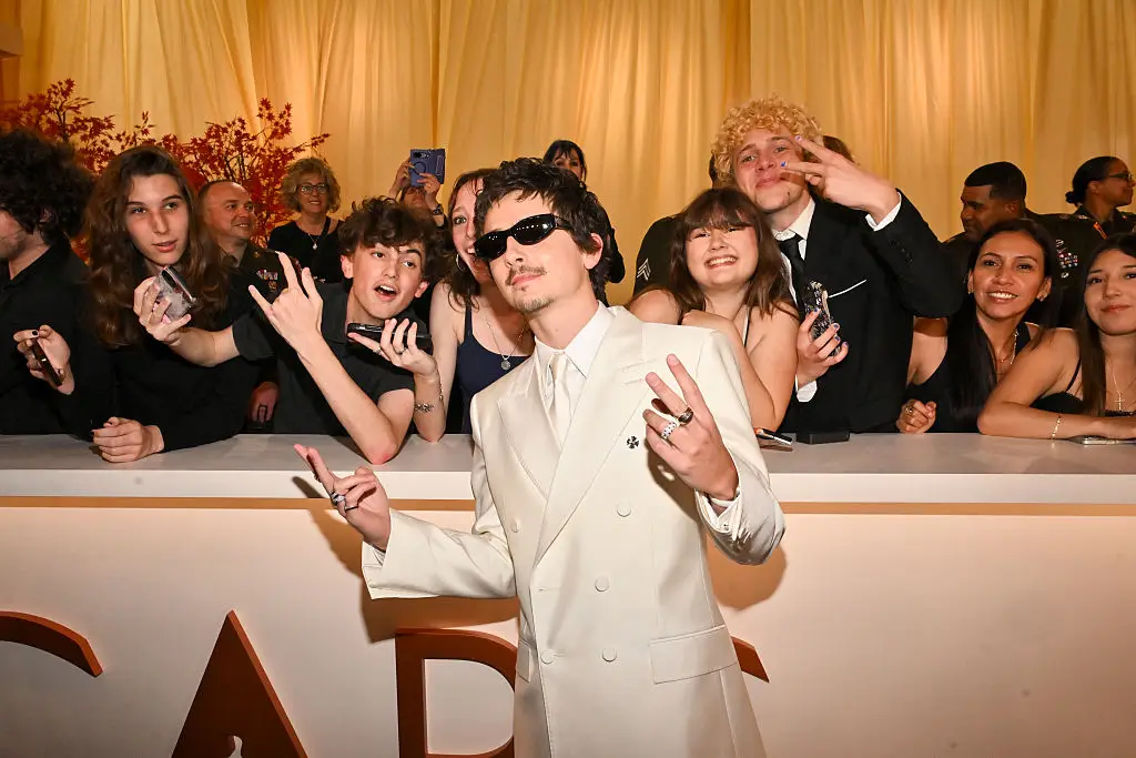 Chalamet's behavior was blamed for his losses during awards season for 'Marty Supreme' (Michael Buckner/Penske Media via Getty Images)