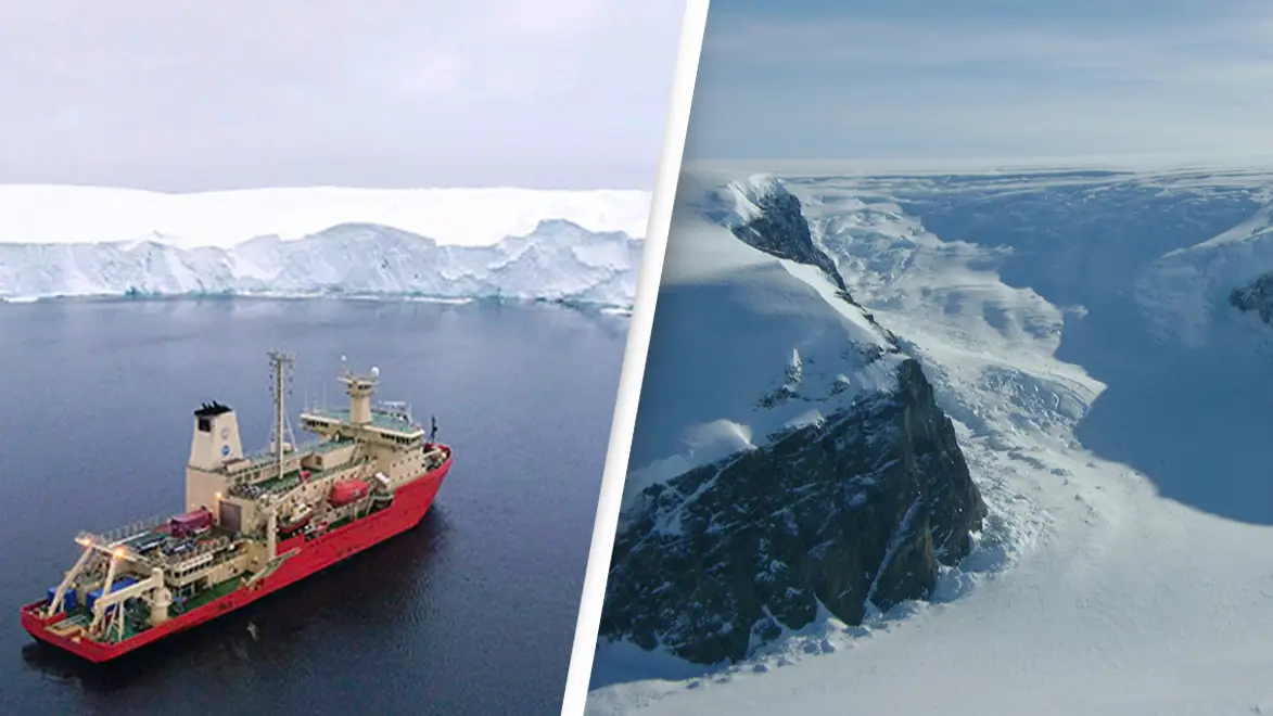 Glacier the size of Florida is 'hanging on by its fingernails'