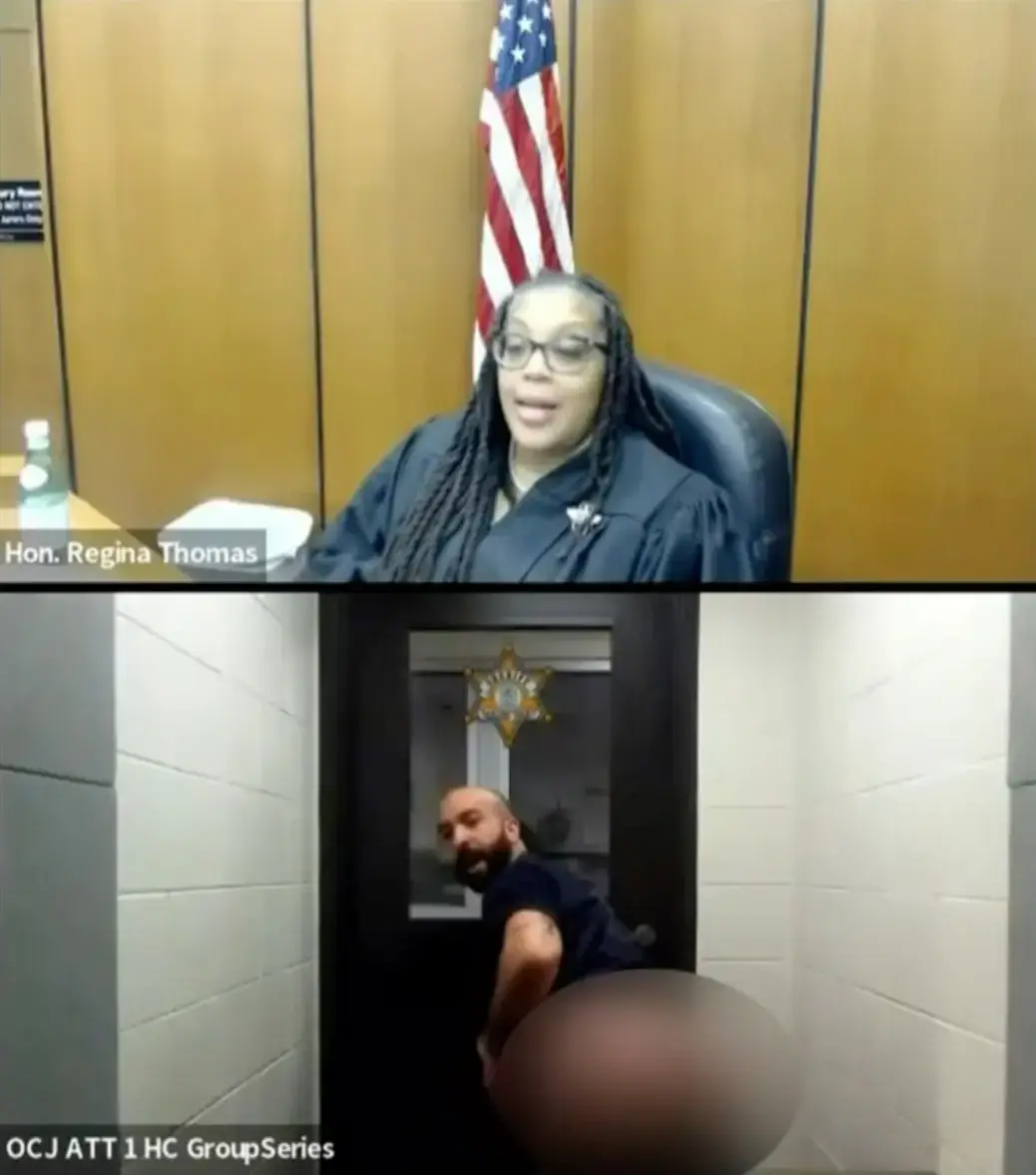 Judge Thomas did not believe the incident was 'appropriate'.