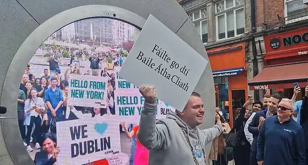 The portal connects the two cities in real time. (@DubCityCouncil / X)