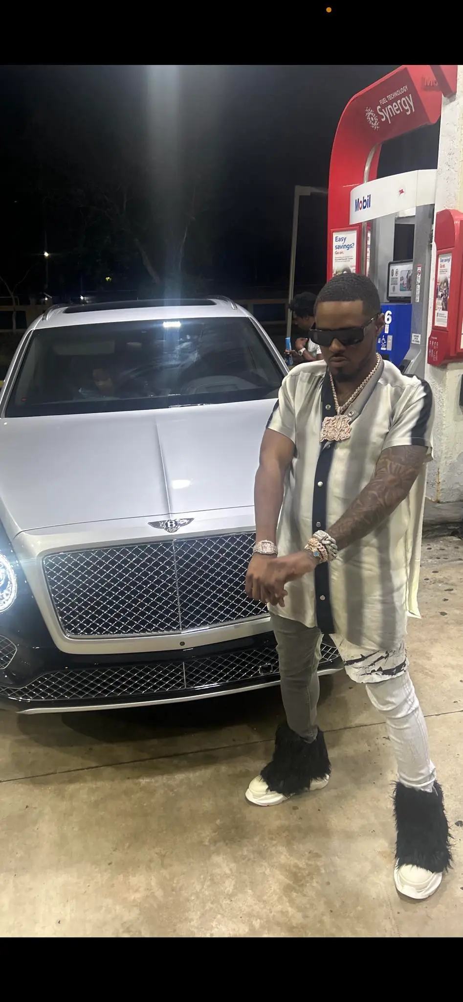 Anthony was allegedly shot dead in front of his son (Anthony F Souvenir / Facebook)