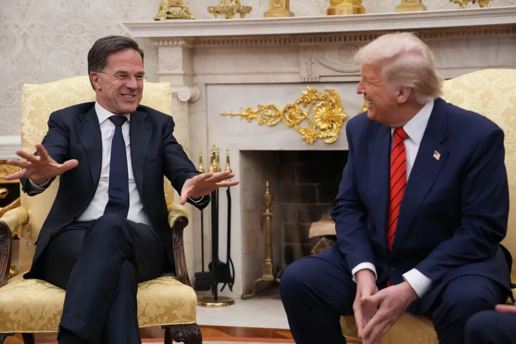 Trump and NATO General Secretary Mark Rutte discussed the idea (Andrew Harnik/Getty Images)