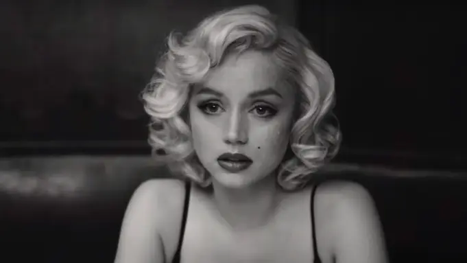 Ana de Armas played iconic US star Marilyn Monroe in Blonde.
