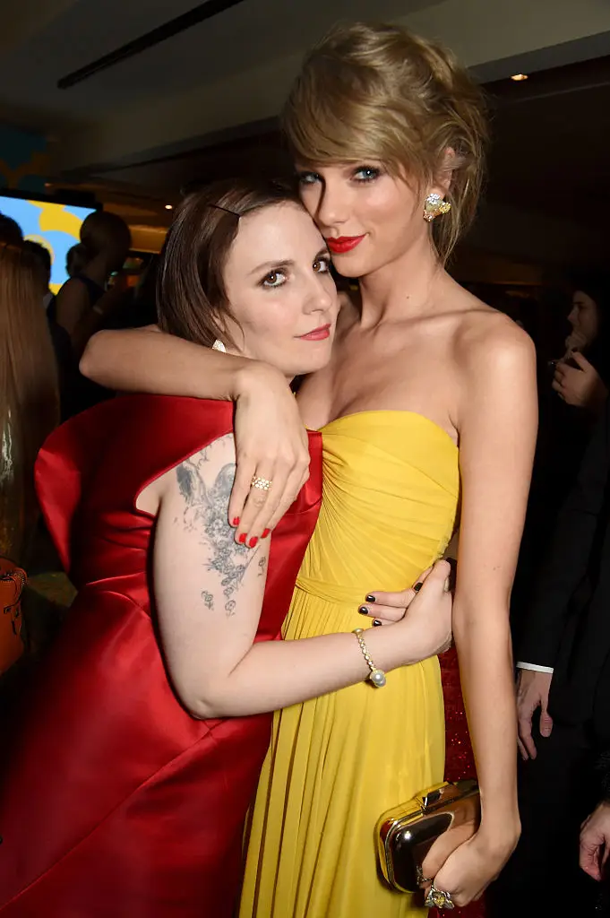 Lena Dunham and Taylor Swift have been besties for decades (Photo by Jeff Kravitz/FilmMagic)