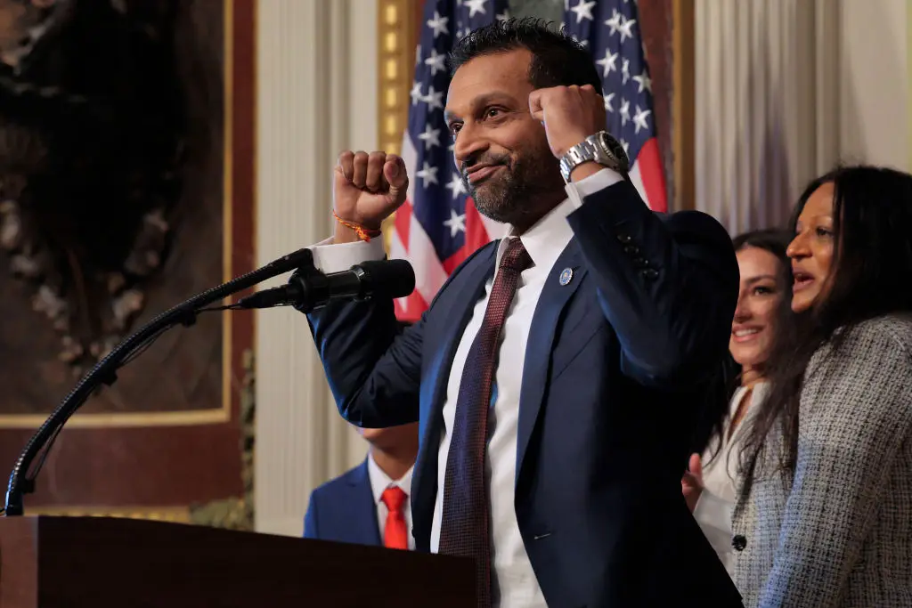 Bongino joins Patel to run the FBI (Chip Somodevilla/Getty Images)