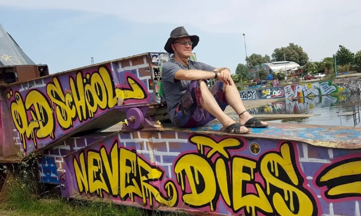 Trott didn't really get into drugs until he was in his 40s.