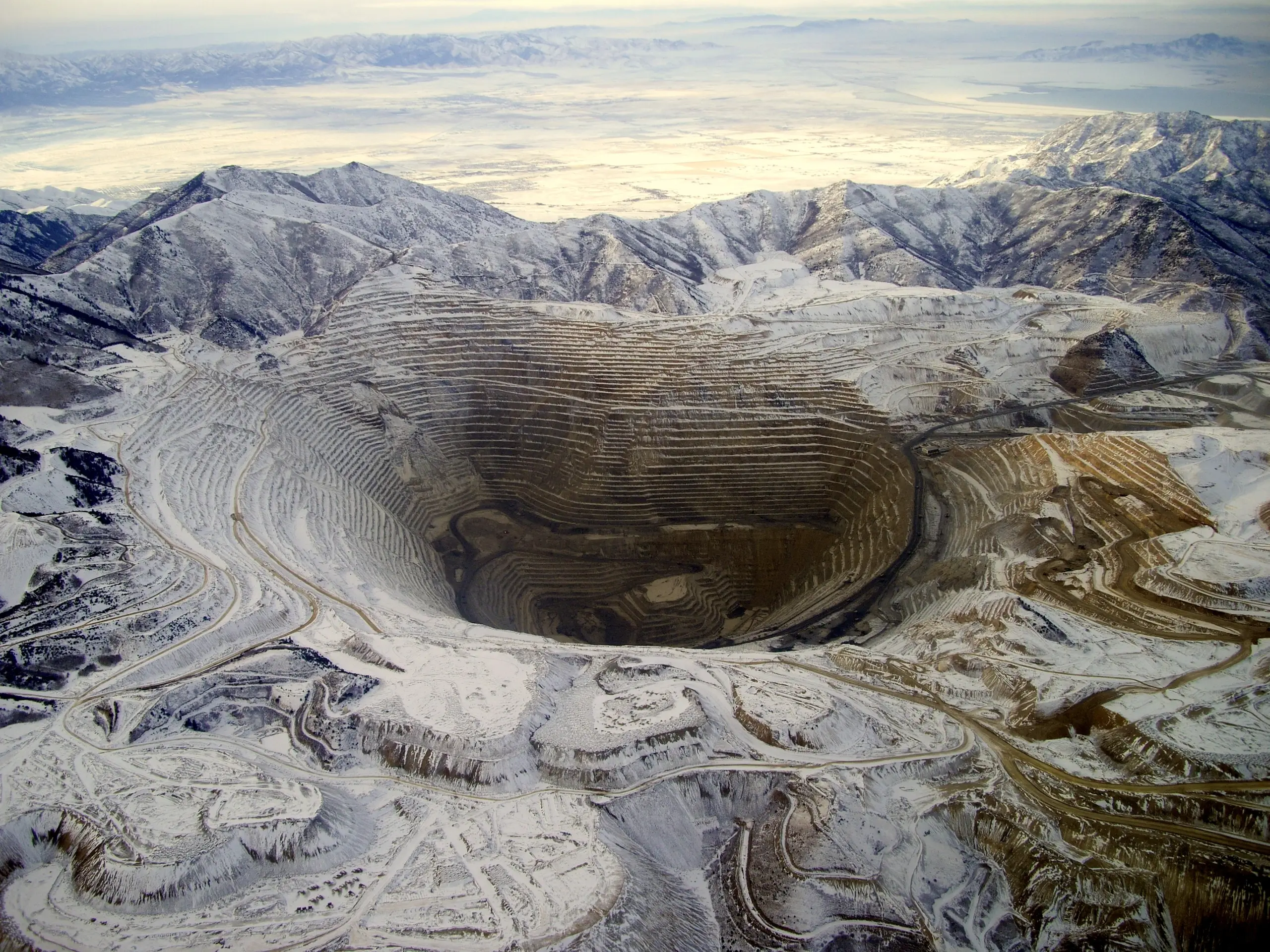 The Bingham Canyon mine (Getty Images)