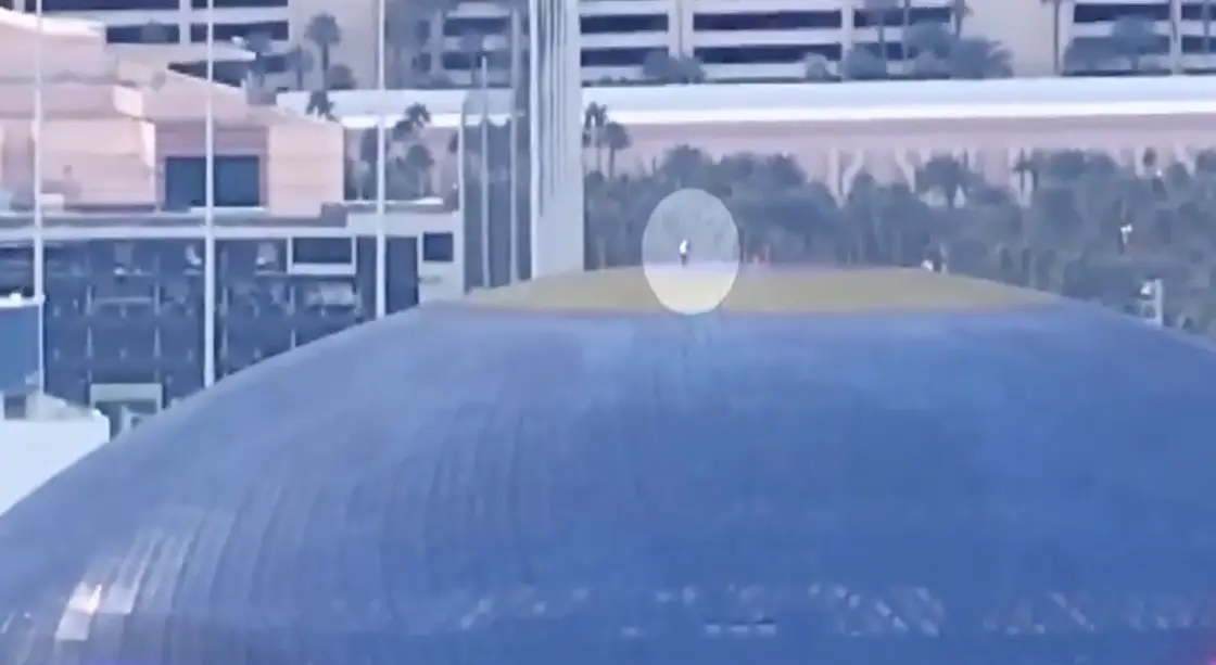 Maison Des Champs on top of the Las Vegas sphere (Fox5 Las Vegas)