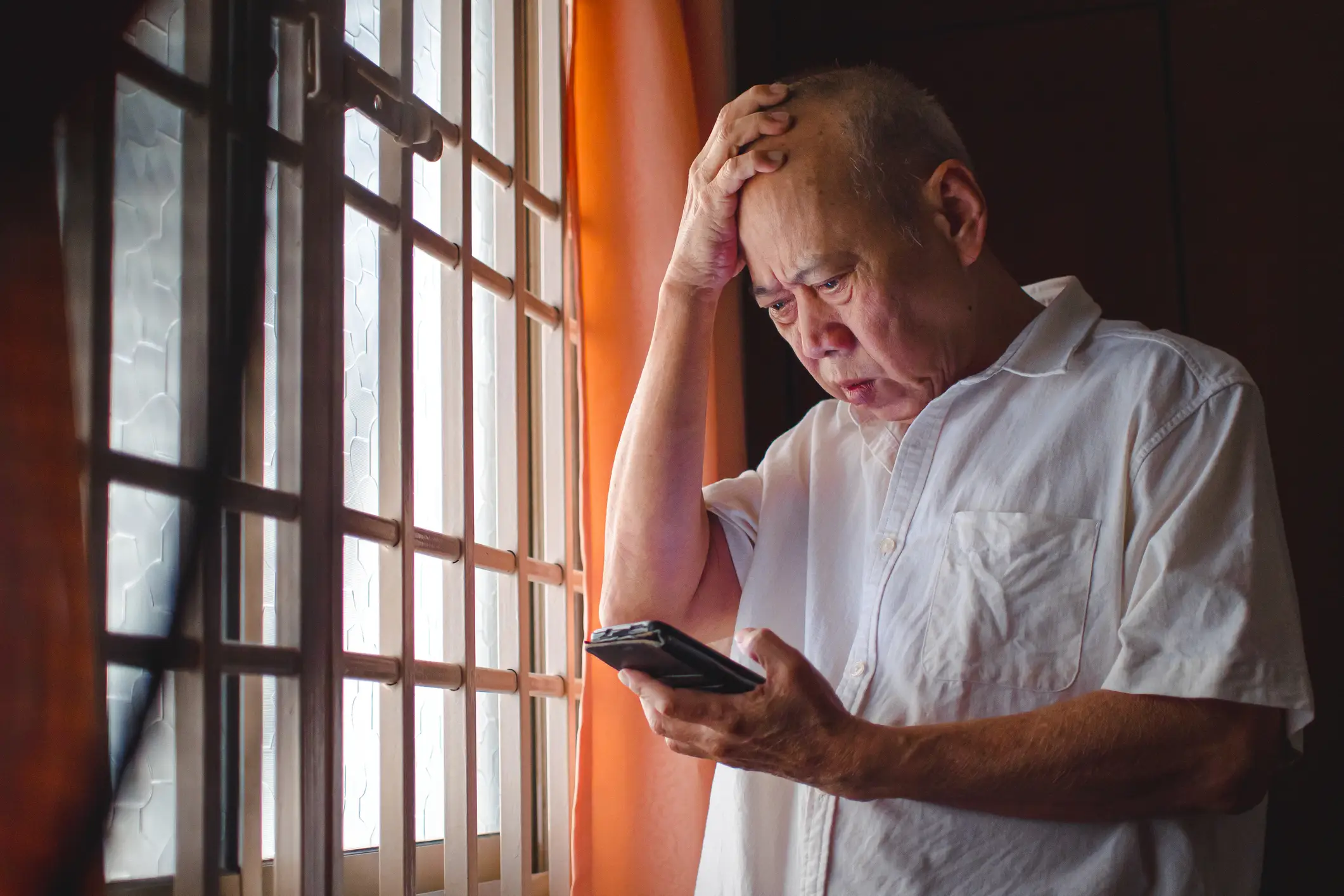 The scammer made off with $25,000 leaving the Californian senior citizen in a state of panic over his son (Getty stock)