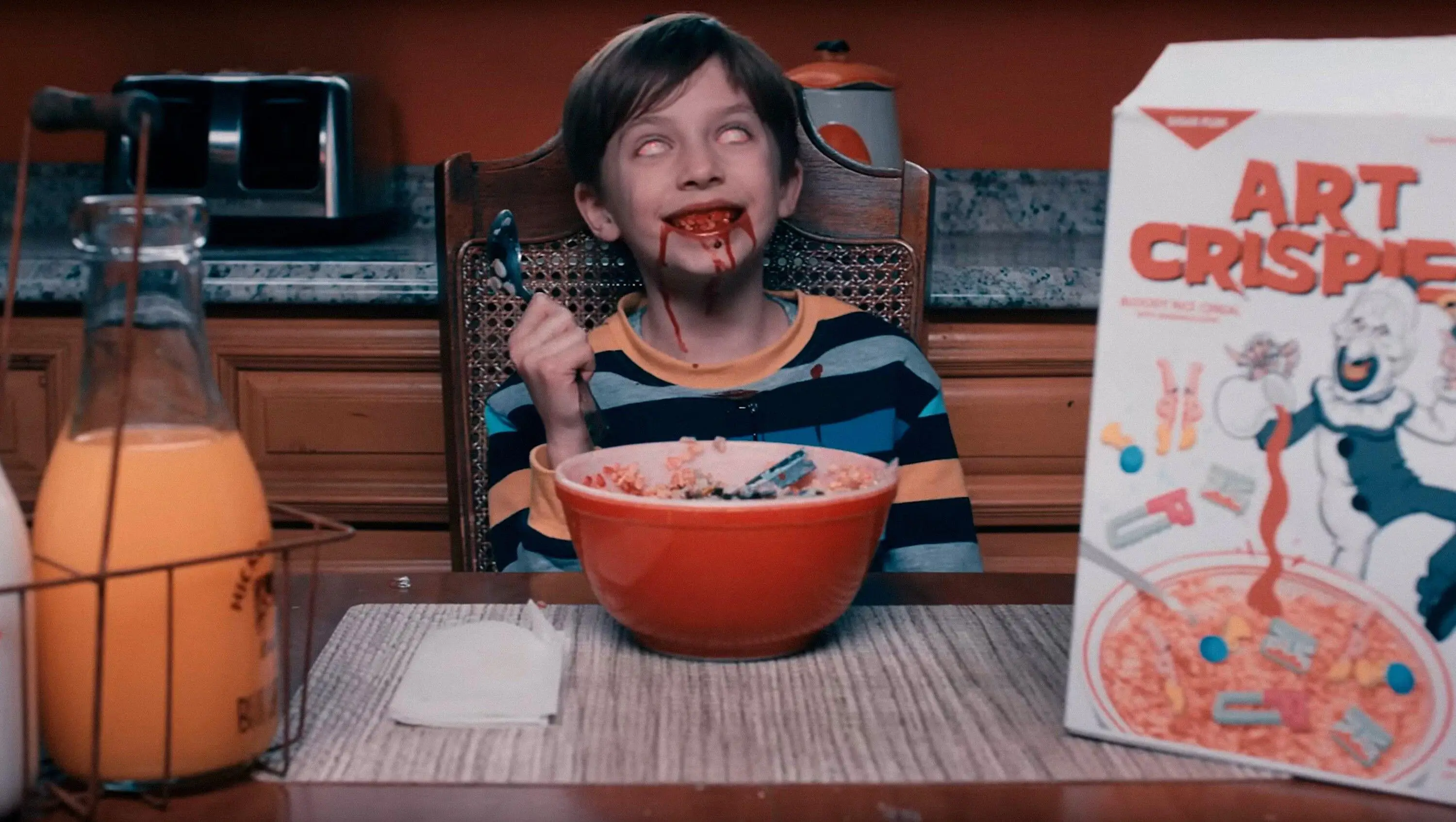 Terrifier 2 is not for the faint hearted. Credit@ Everett Collection Inc / Alamy Stock Photo