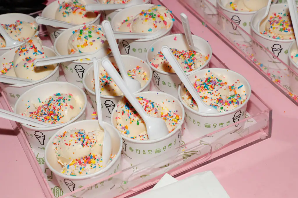 Beware of the ice cream party - it usually means bad news (Photo by Astrid Stawiarz/Getty Images for alice + olivia)