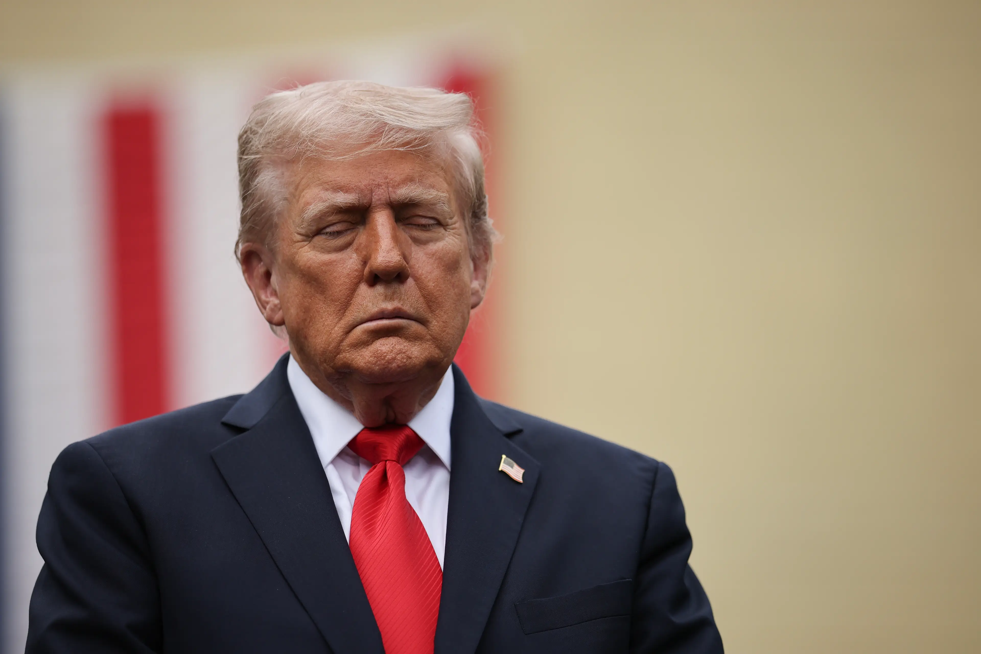 Donald Trump confirmed Kirk died in a Truth Social post (Win McNamee/Getty Images)