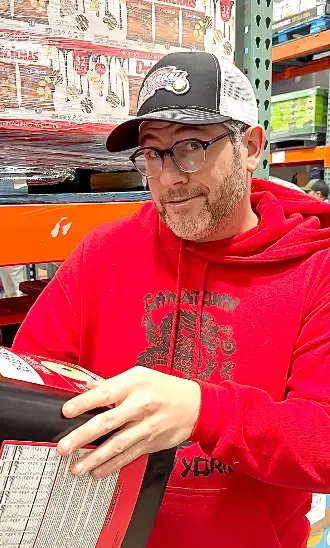 Jeffrey Eisner, who has written his own cookbook, saw one of the boxes at his local store. (Instagram/pressureluckcooking)