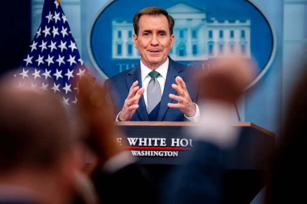 White House officials said drones are for the 'betterment' of society (Andrew Harnik/Getty Images)