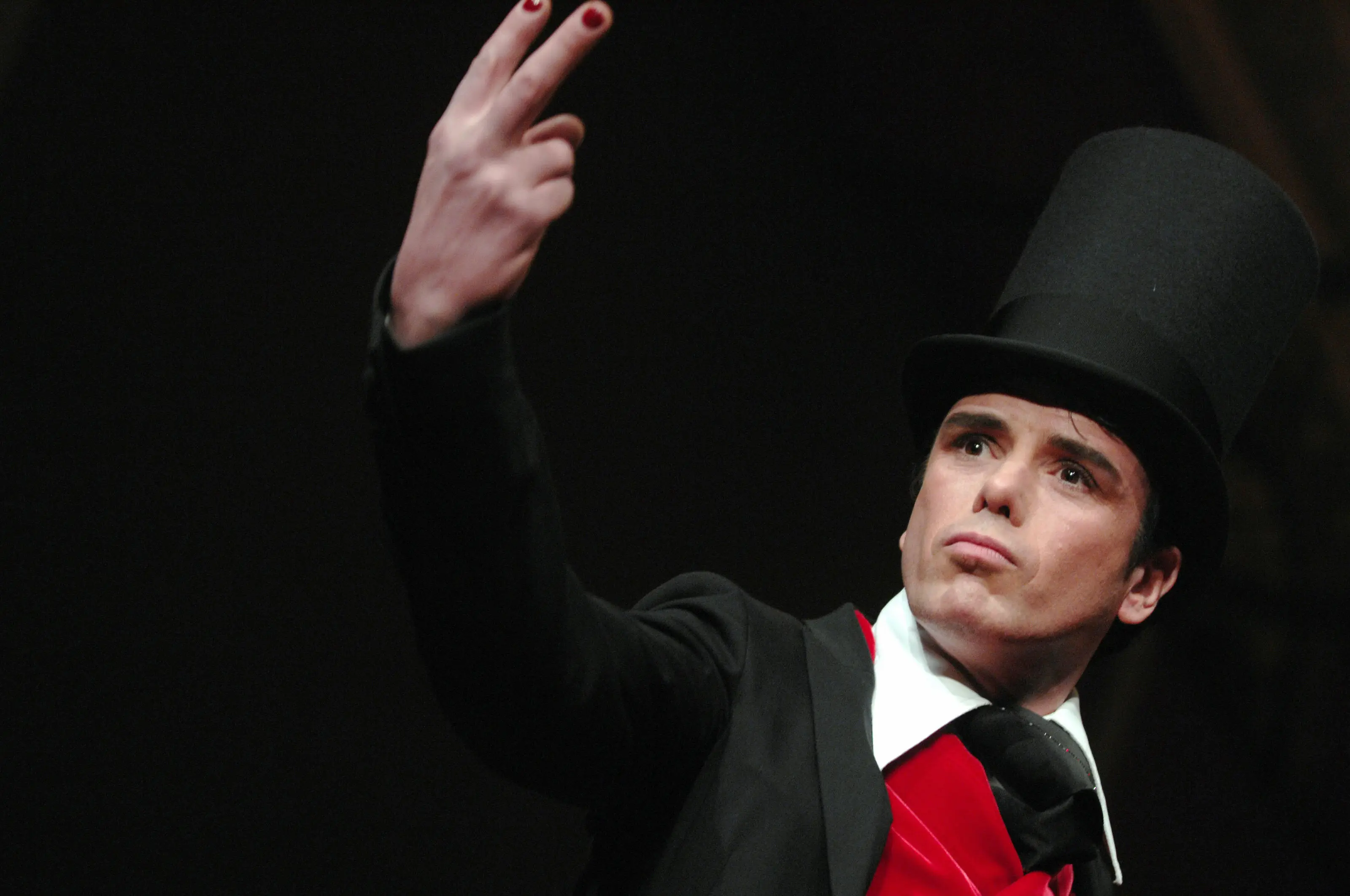 Sebastian Horsley was certainly unique. (MARTIN BUREAU/AFP via Getty Images)