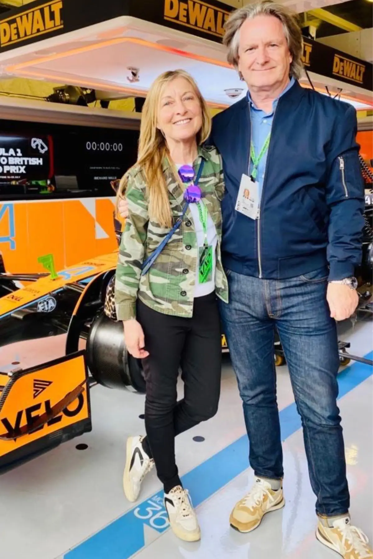 Phillips and her husband Martin Frizell were 'shell-shocked' by the news (Instagram/@martinfrizell1)