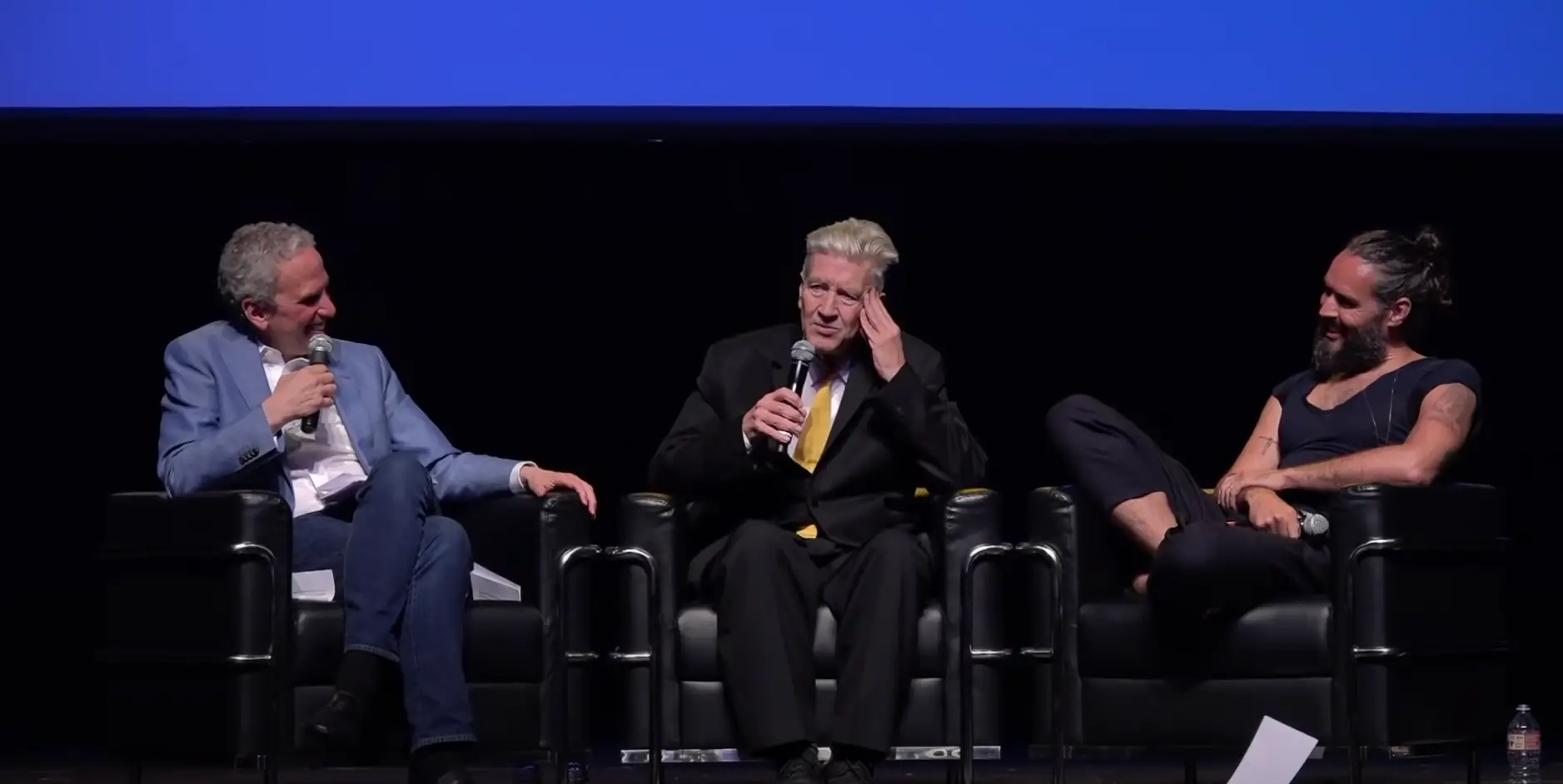 David said he wouldn't want to collaborate with Russell.