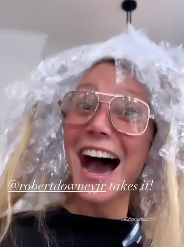 She was certainly overjoyed.