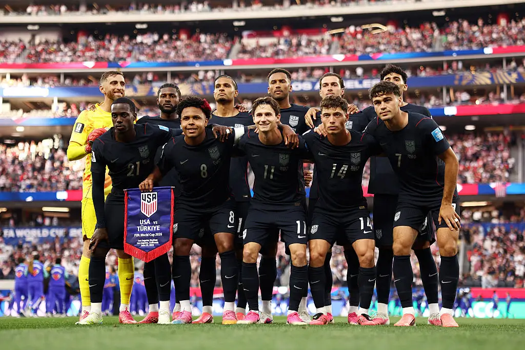 ABC7 Los Angeles' Abigail Velez was covering the build-up to the United States' Round of 32 clash with Bosnia and Herzegovina when she made the remark that landed her in hot water. (Photo by Fran Santiago/Getty Images)