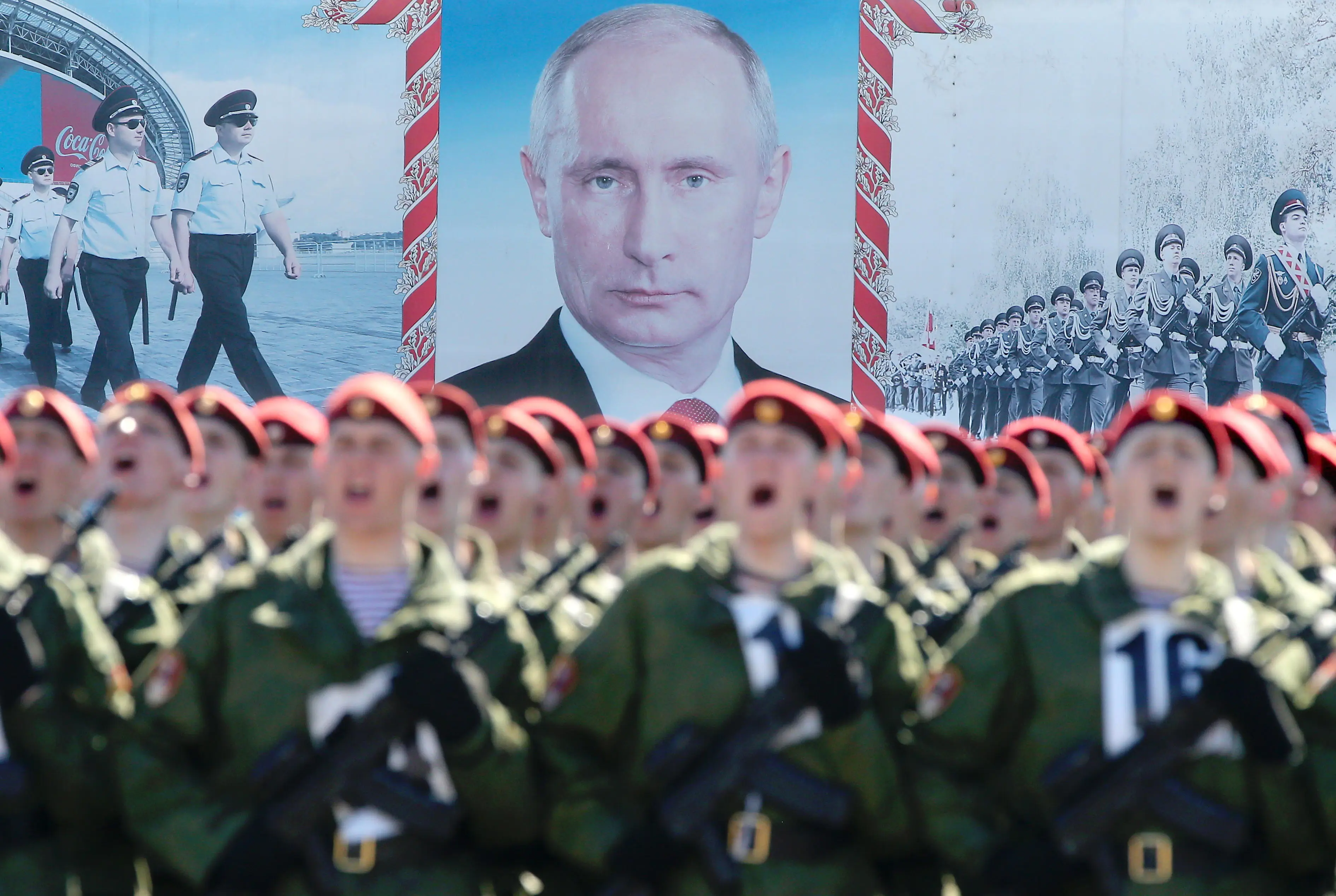 Vladimir Putin is said to be building a child army to fight in Ukraine (Alamy)