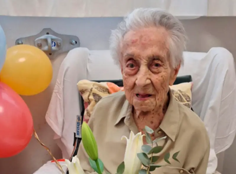 Maria Branyas Morera died in Spain. (X/@MariaBranyas112)