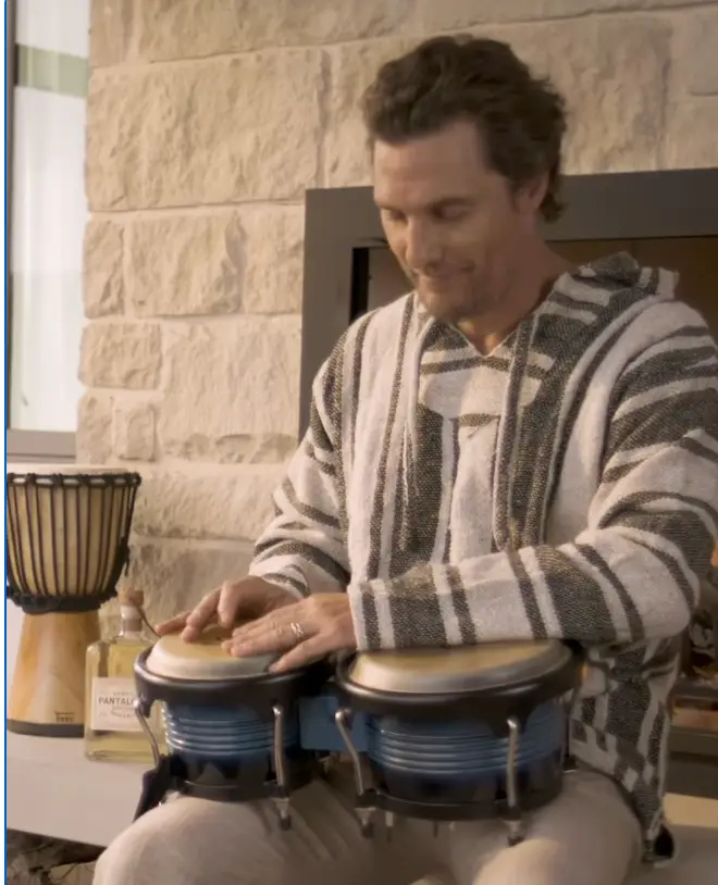 The star released the ad to mark the 25th anniversary of his weird run in with the police(Matthew McConaughey/Instagram)