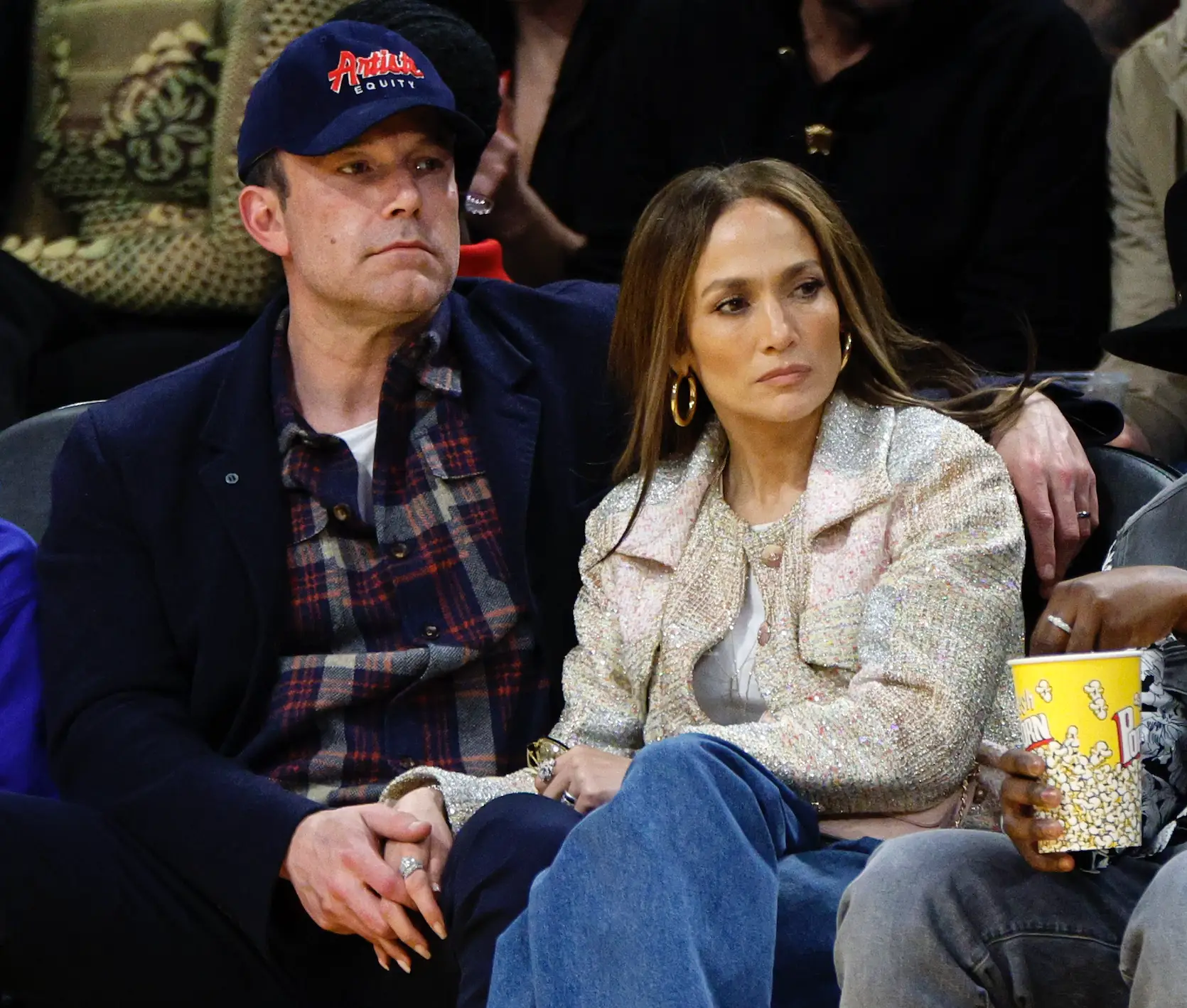 Ben Affleck and Jennifer Lopez seen together in March 2024. (Kevork Djansezian/Getty Images)