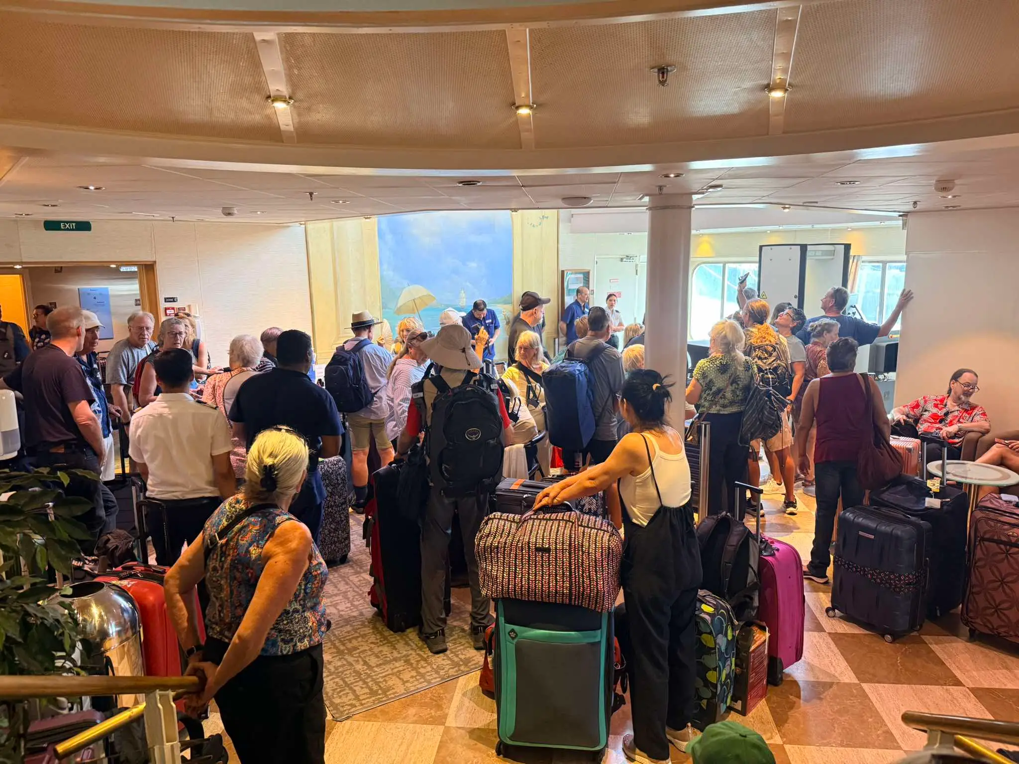 The couple noted that tensions onboard had risen in recent months. (Living Life on a Cruise)