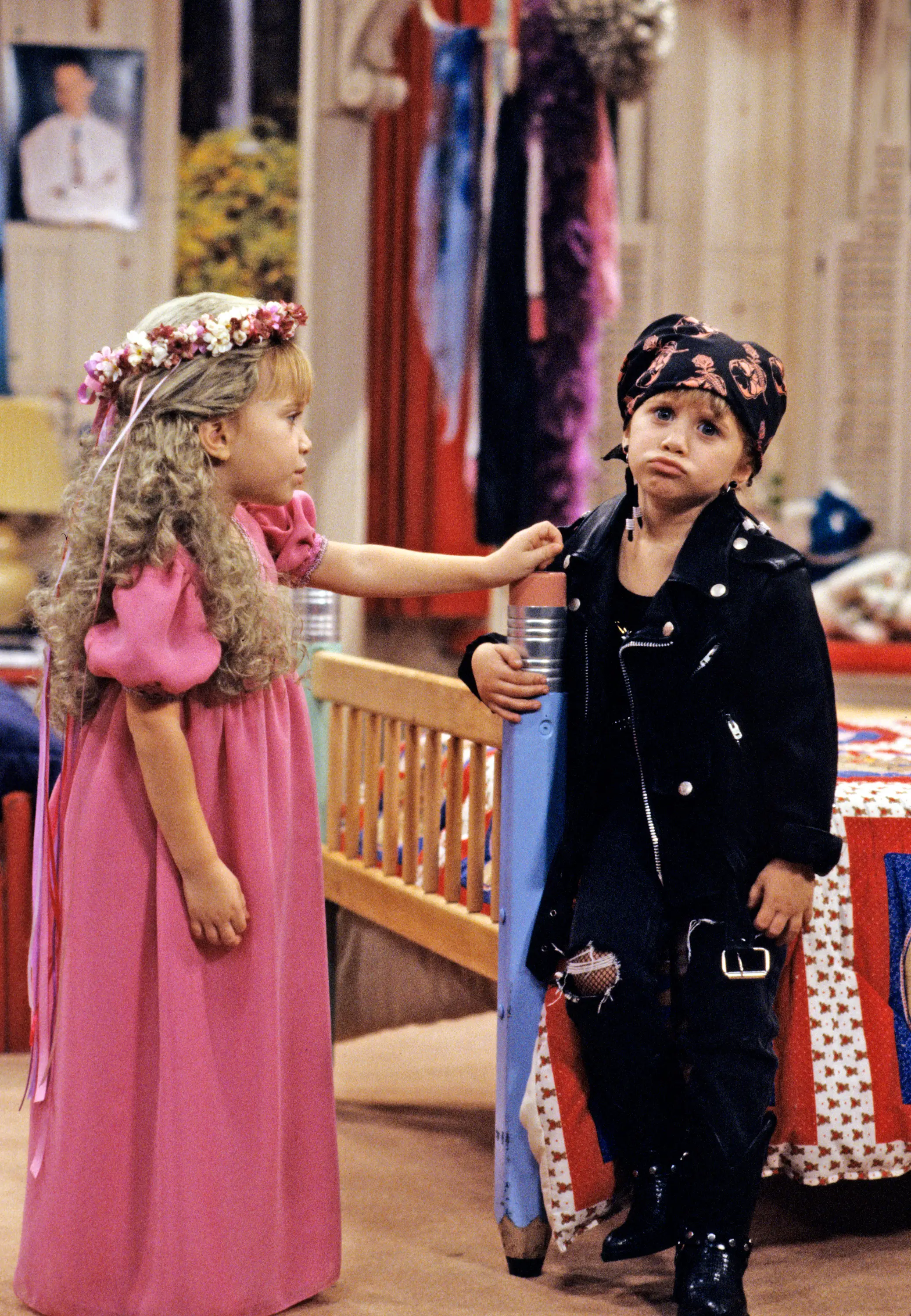 Mary-Kate and Ashley Olsen had their breakthrough roles on 'Full House' at the age of just nine months (ABC Photo Archives/Disney General Entertainment Content via Getty Images)