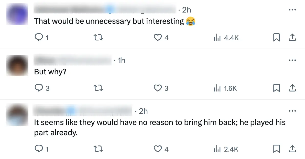 Thanos' potential return has divided fans.