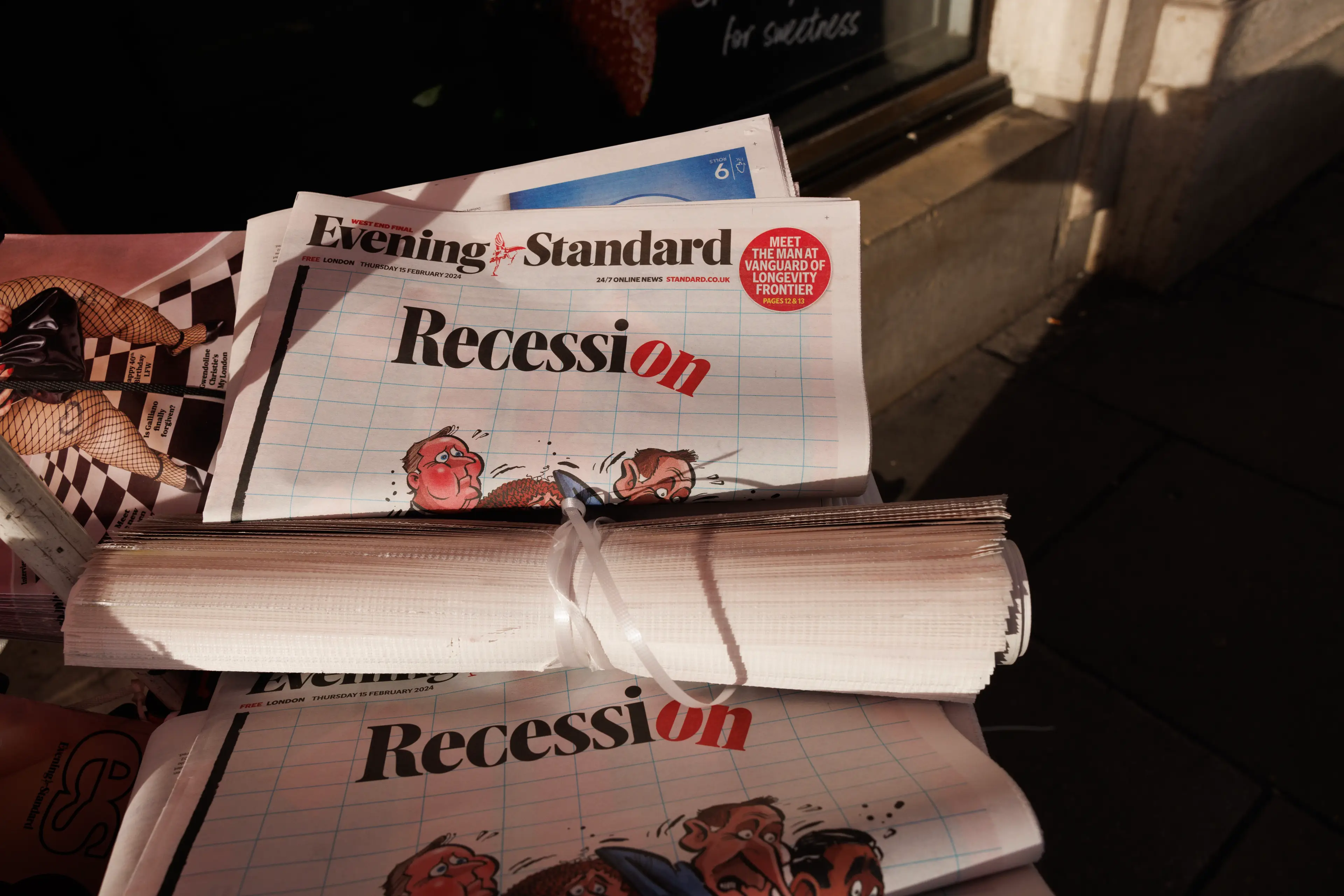 The UK is currently in recession.