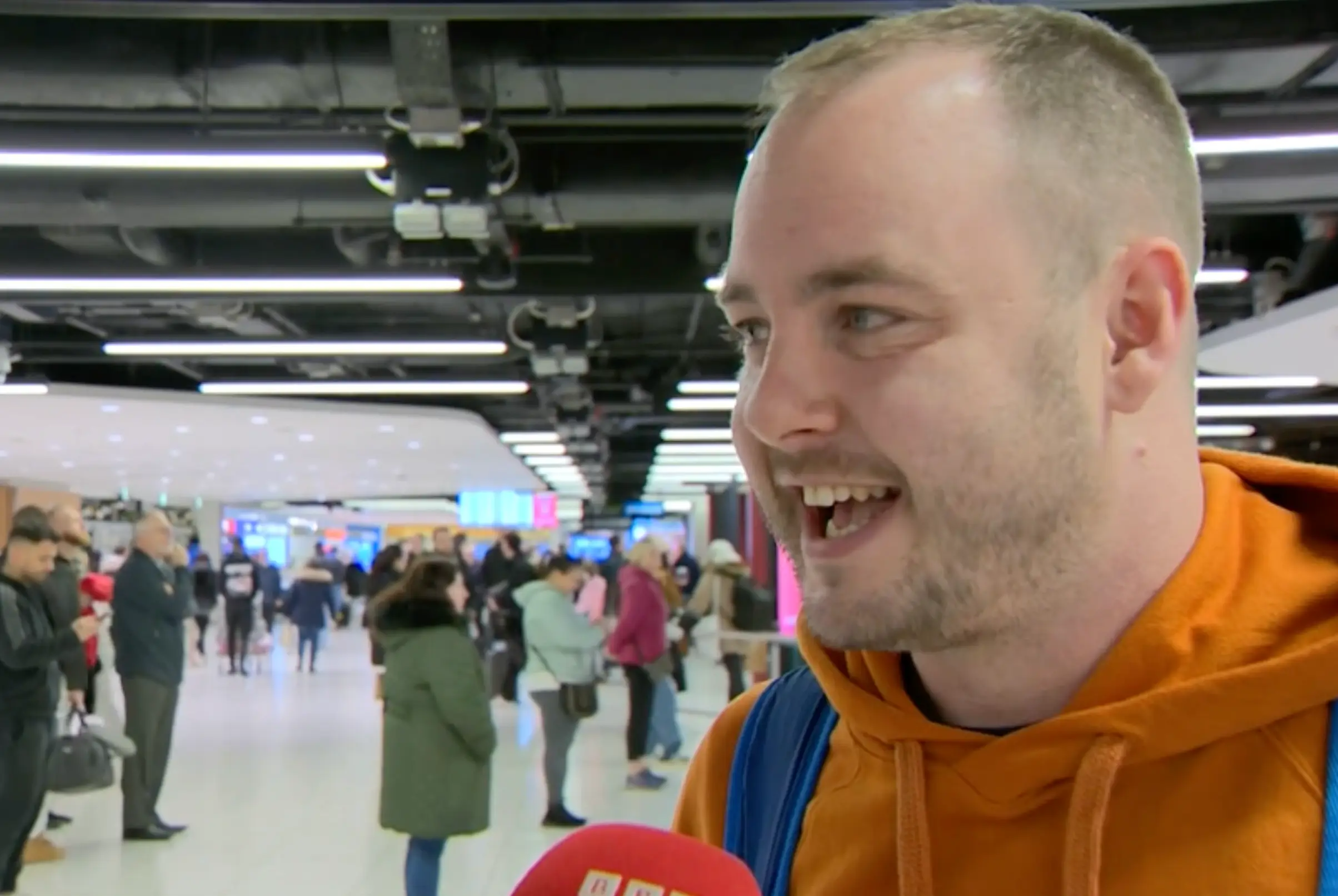 Ballentine has retuned home in time for Christmas (BBC)