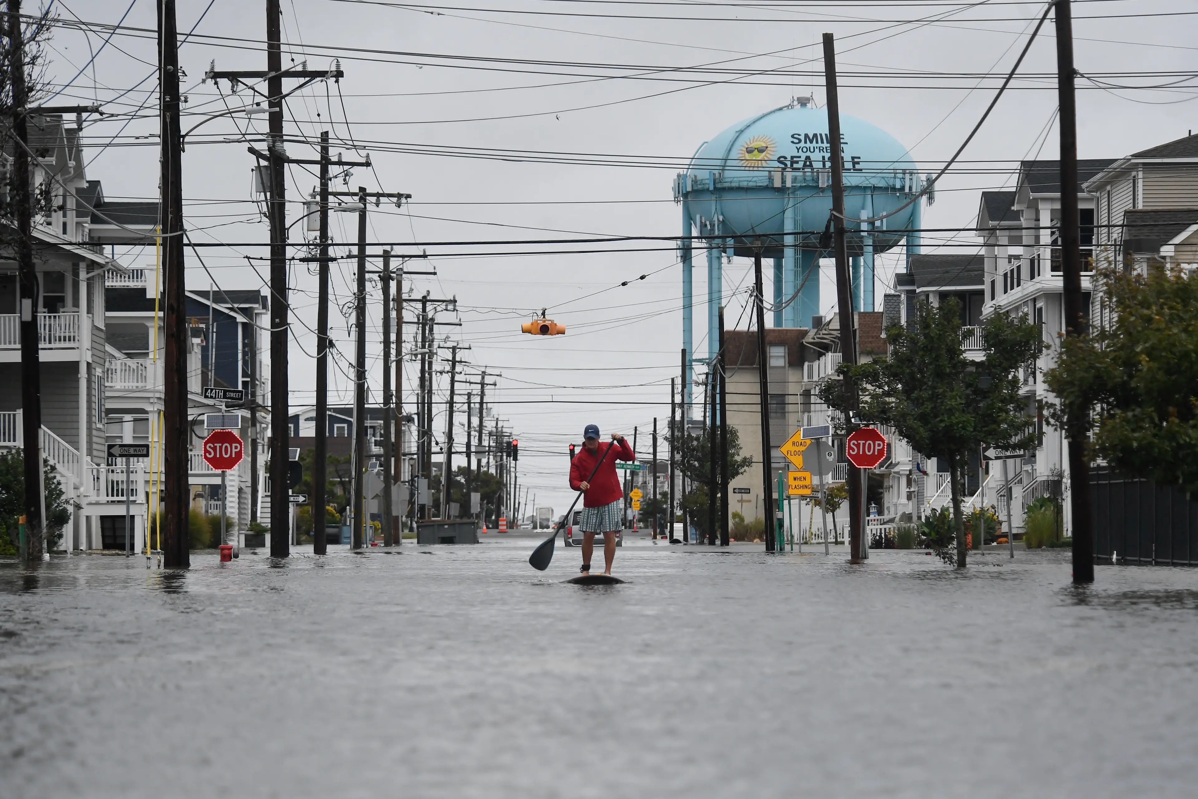 'Excessive rain' has impacted areas of the US (Matthew Hatcher / AFP via Getty Images)